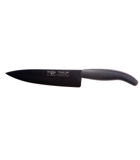 Cocinero 20 Cm - Titanio Negro - M.PP Negro, Estuche - S.Titanio