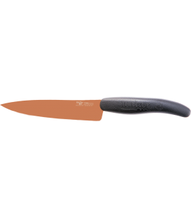Cocinero 15 Cm - Titanio Bronce - M.PP Negro, Estuche - S.Titanio