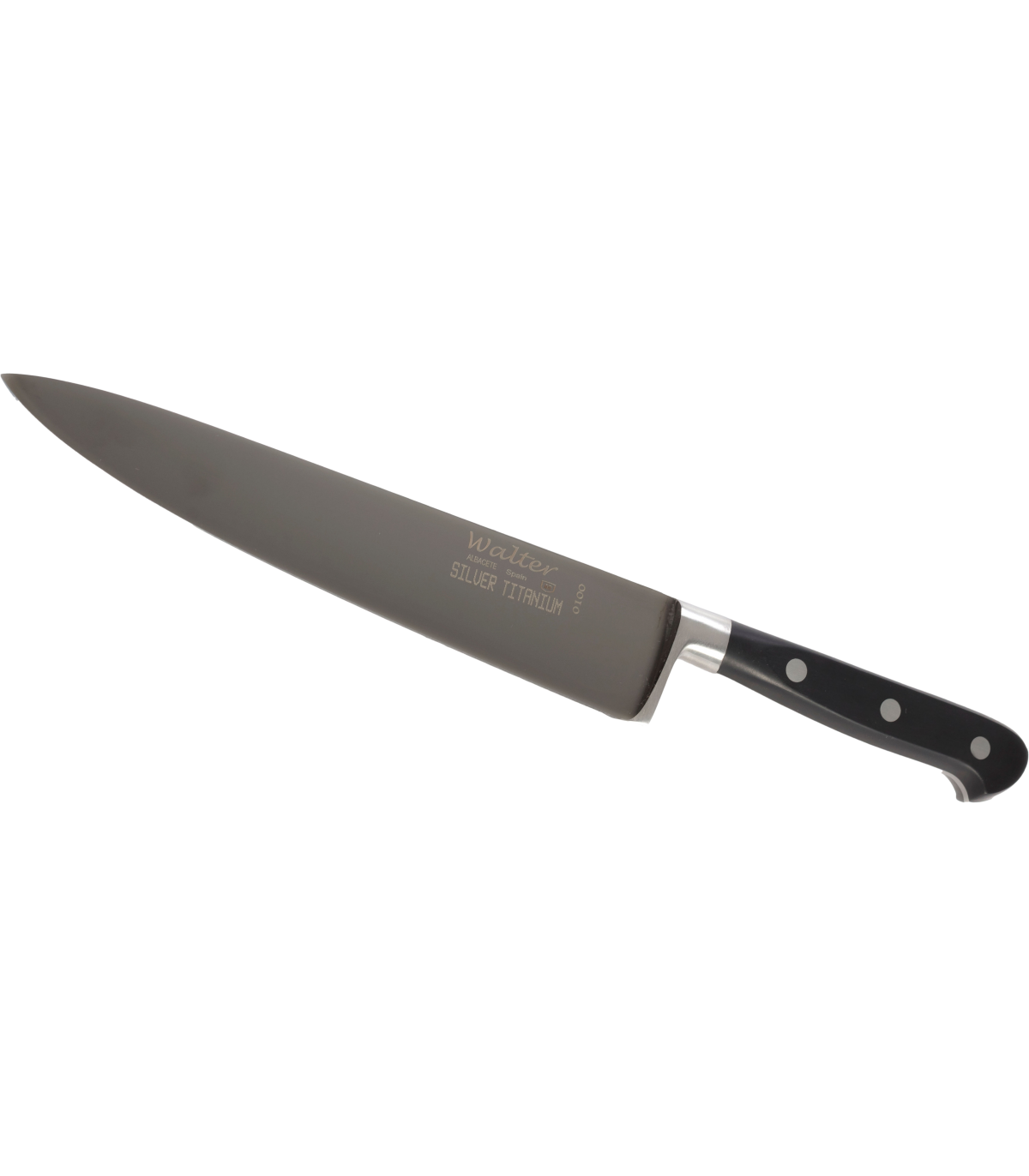 Cocinero Forjado 20 Cm - Titanio Plata - M.Pom Negro, Estuche