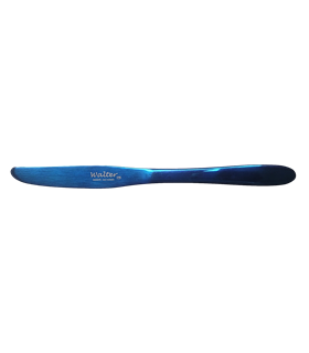 Juego 6 uds - Cuchillo de Mesa, Titanio Azul