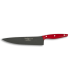 Cuchillo Cocinero 25 cm - Teflon - Mango Mikarta Roja, Estuche