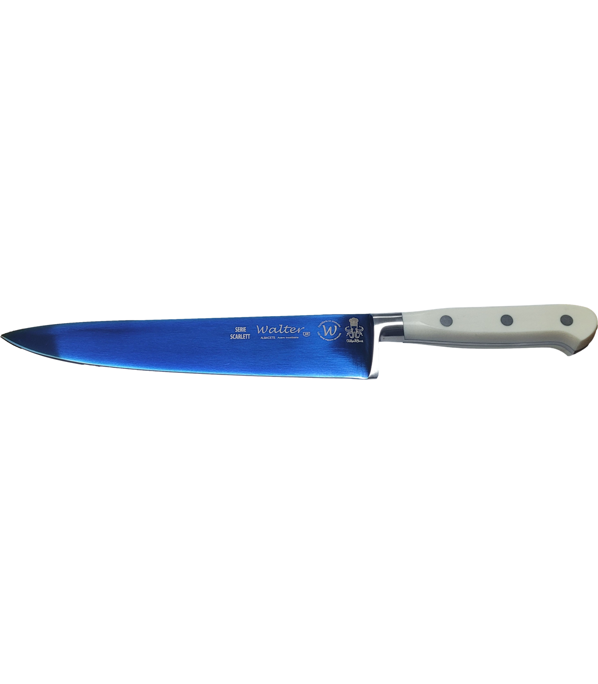 Cocinero 20 Cm - Titanio Azul - M.Pom Blanco, Octopuss Black