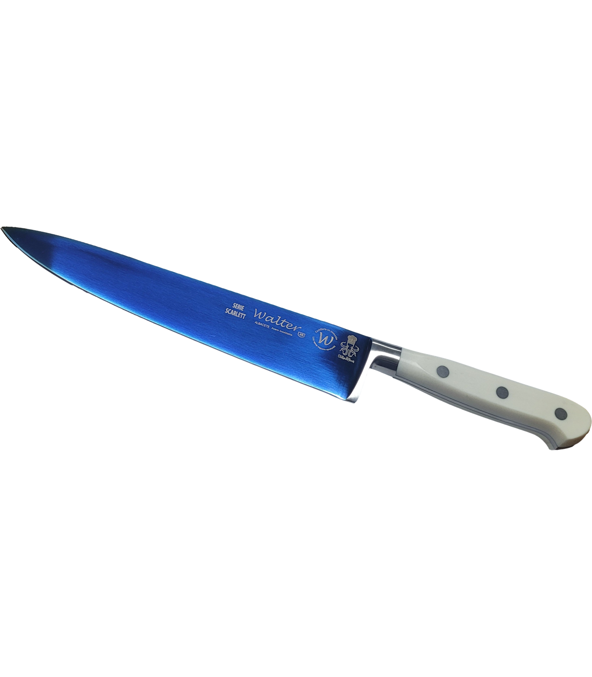 Cocinero 20 Cm - Titanio Azul - M.Pom Blanco, Octopuss Black
