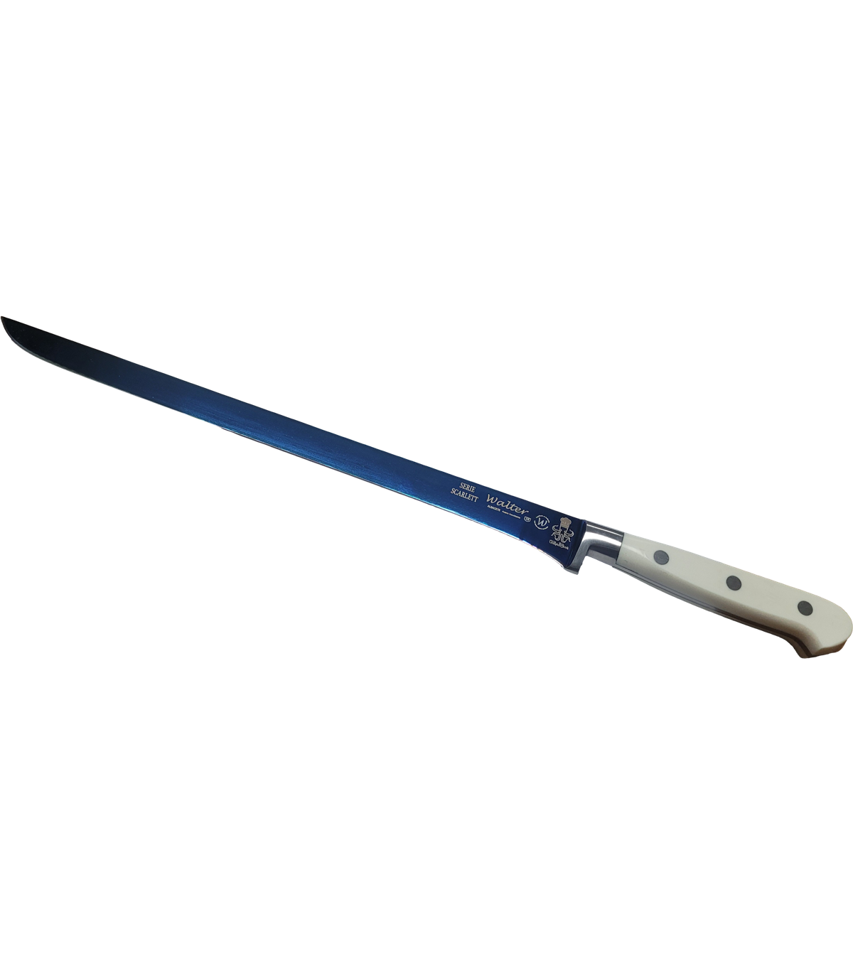 Jamonero 28 Cm - Titanio Azul - M.Pom Blanco, Octopuss Black