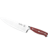 Cuchillo Forjado Cocinero 17,5 cm - Mango POM Rojo Inglés, S. Gala Hogar