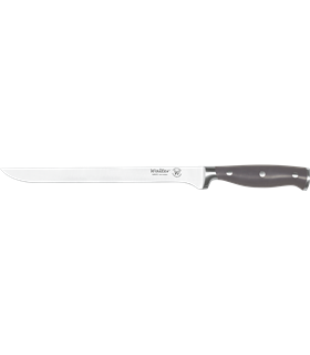 Cuchillo Forjado Jamonero 24 cm - Mango POM Gris Antracita, S. Gala Hogar