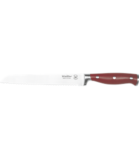 Cuchillo Forjado Panero 21 cm - Mango POM Rojo Inglés, S. Gala Hogar