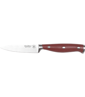 Puntilla Forjada Cocinero 10 cm - Mango Rojo Inglés, S. Gala Hogar