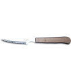 Juego 6 uds. - Cuchillo Chuletero 10,5 cm - Mango Natur Nogal