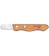 Cuchillo Recolección Corto Punta Redonda 4 cm - Mango Haya