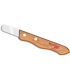 Cuchillo Recolección Corto Punta Redonda 4 cm - Mango Haya