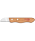 Cuchillo Recolección Pico Loro 4,2 cm - Mango Haya