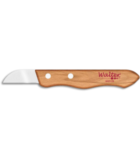 Cuchillo Recolección Pico Loro 4,2 cm - Mango Haya