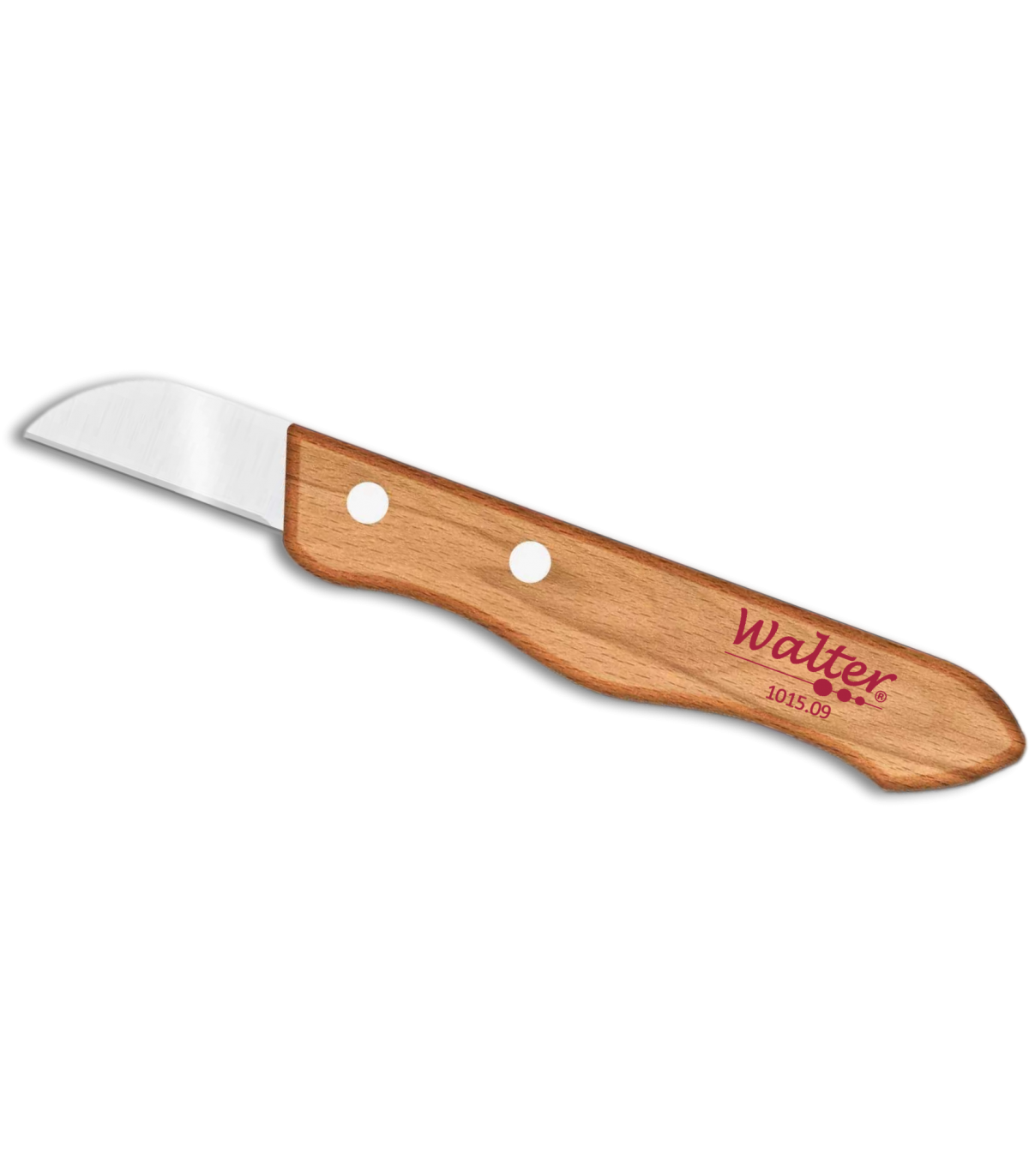 Cuchillo Recolección Pico Loro 4,2 cm - Mango Haya