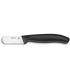 Cuchillo Recolección Corto Redondo 4,5 cm - Mango PP Negro