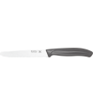 Cuchillo Recolección Sierra Redondo 12 cm - Mango PP Gris