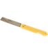 Navaja Amarilla Punta Cuadrada 8 cm - Mango PP Amarilla