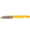 Navaja Amarilla Punta Aguda 8 cm - Mango PP Amarilla