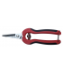 Tijeras Recolección Recta Punta Redonda 17 cm - Mango Rojo