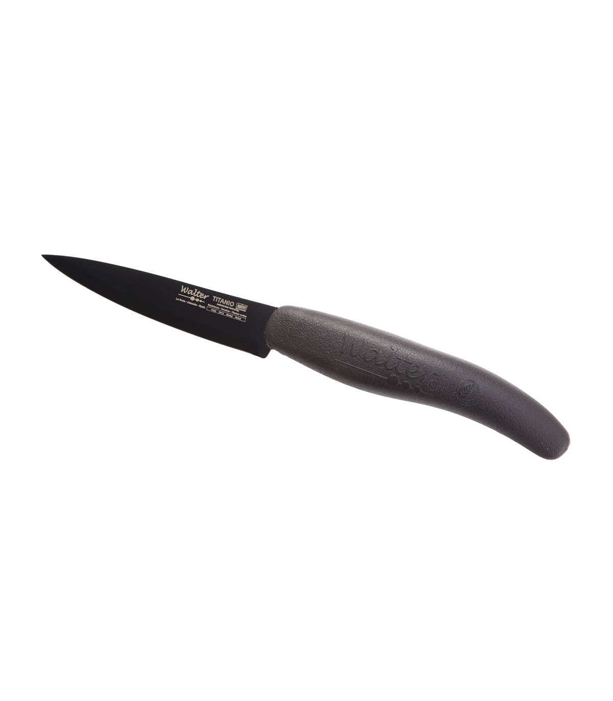 Puntilla Cocinero 11 Cm - Titanio Negro - M.PP Negro, Estuche - S.Titanio