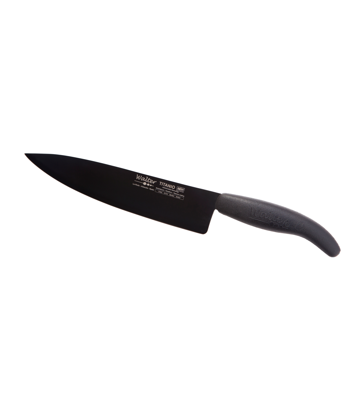 Cocinero 22.5 Cm - Titanio Negro - M.PP Negro, Estuche - S.Titanio