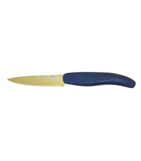 Puntilla 11 cm - Titanio Oro - M.PP Negro, Estuche - S.Titanio