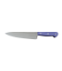 Cuchillo de Cocina Enterizo 20 cm - Mango Metacrilato Azul