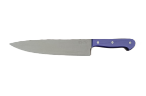 Cuchillo de Cocina Enterizo 25 cm - Mango Metacrilato Azul