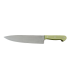 Cuchillo de Cocina Enterizo 25 cm - Mango Metacrilato Verde