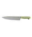 Cuchillo de Cocina Enterizo 25 cm - Mango Metacrilato Verde