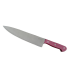 Cuchillo de Cocina Enterizo 25 cm - Mango Metacrilato Rosa