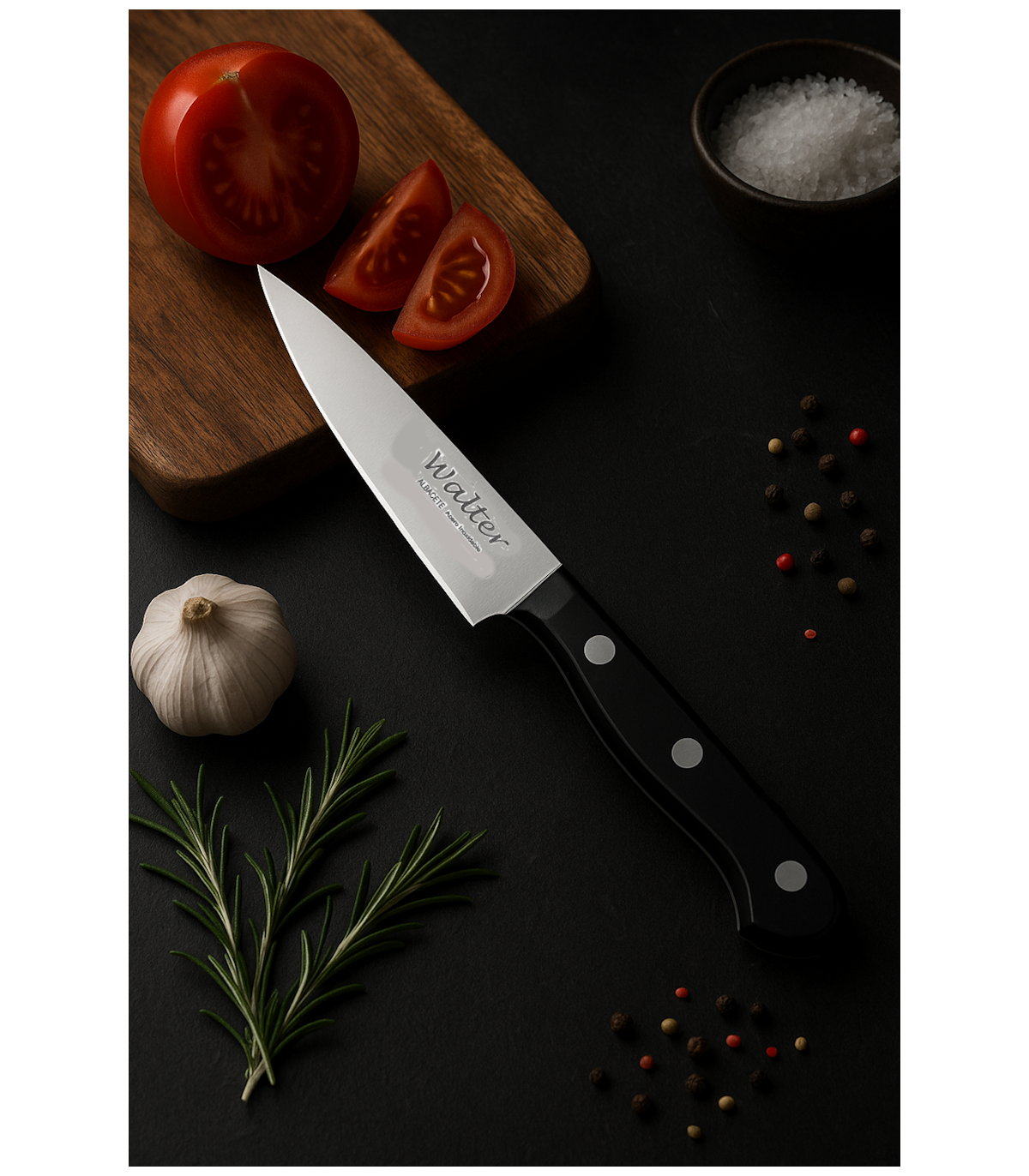 Puntilla Cocinero 11 Cm - Mango Pom,Display - S.Valentina