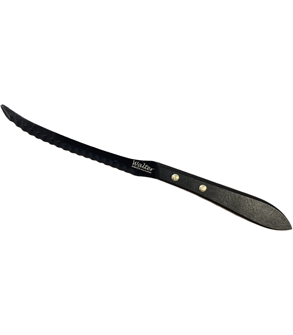 Juego 3 Uds. - Chuletero Vasco TITANIO NEGRO 12 cm - Mango Phenolkraft