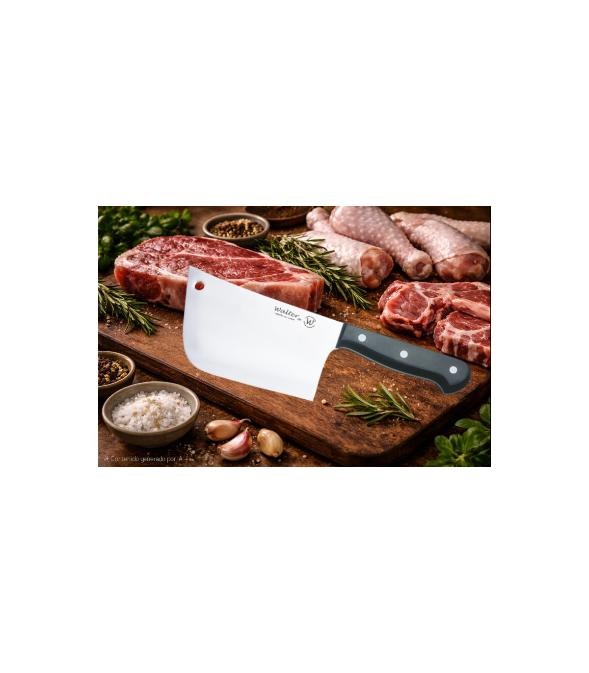 Macheta Cocinero 20 - Mango Pom, Display - S.Valentina