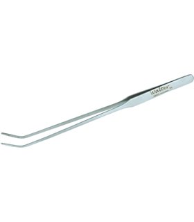 Pinza Fina Acodada Emplatar 26,5 Cm, Display