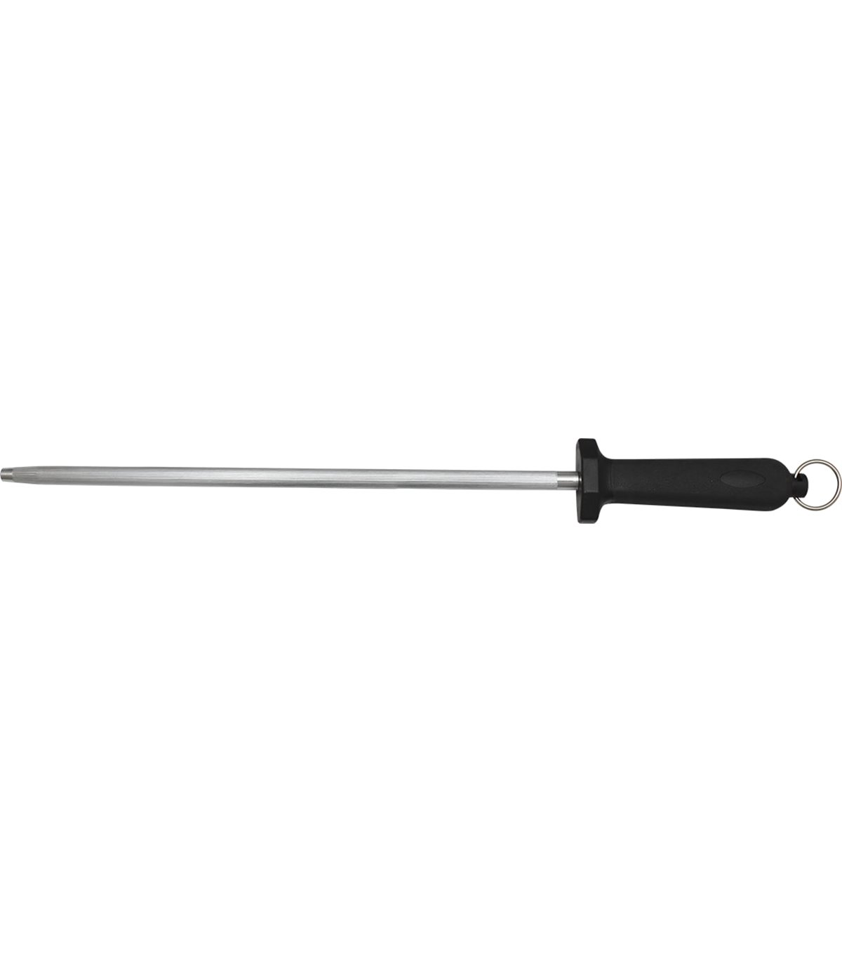 Chaira Profesional 30 Cm - Mango Negro, Display