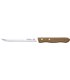 Cuchillo Verduras 13 Cm Con Filo - Mango Madera, Estuche 3 Uds
