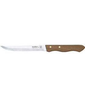 Cuchillo Verduras 13 Cm Con Filo - Mango Madera, Estuche 3 Uds