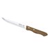 Cuchillo Verduras 13 Cm Con Filo - Mango Madera, Estuche 3 Uds