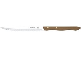 Cuchillo Verduras 13 Cm Con Sierra - Mango Madera, Estuche 3 Uds