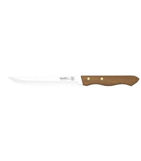 Cuchillo Verduras 15 Cm Con Filo - Mango Madera, Estuche 2 Uds