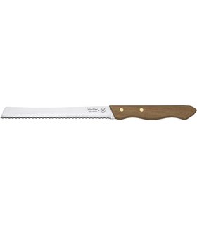Cuchillo Panero 18 Cm Con Sierra - Mango Madera, Display