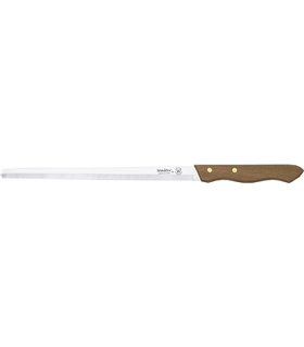 Cuchillo Jamonero 24 Cm - Mango Madera, Display