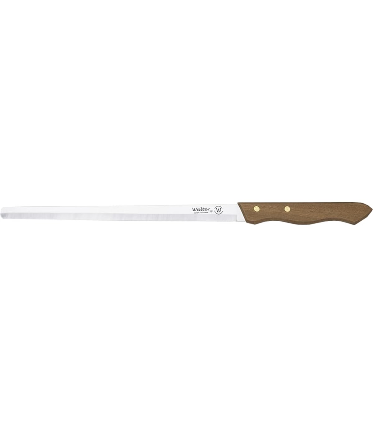 Cuchillo Jamonero 24 Cm - Mango Madera, Display