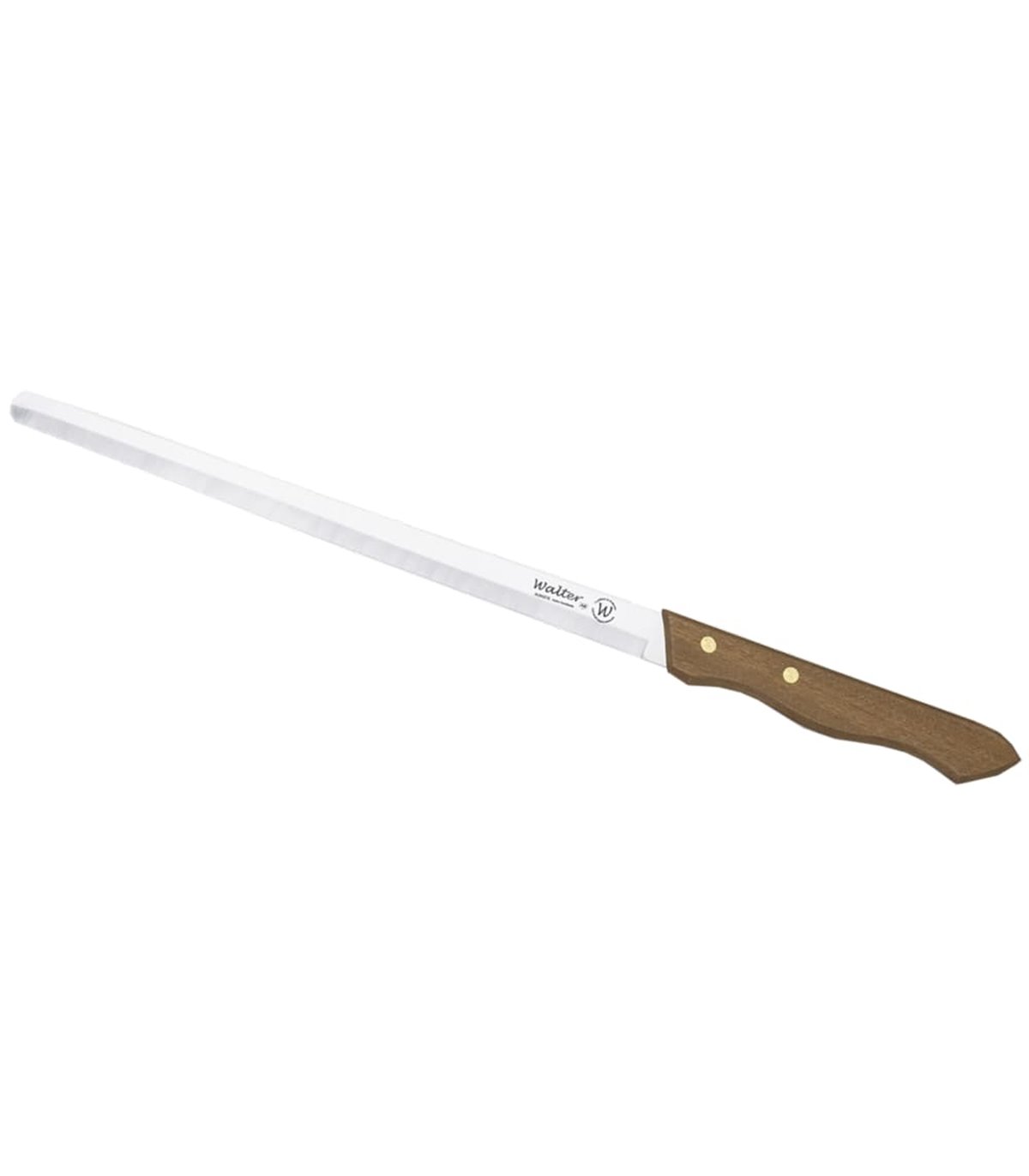 Cuchillo Jamonero 24 Cm - Mango Madera, Display