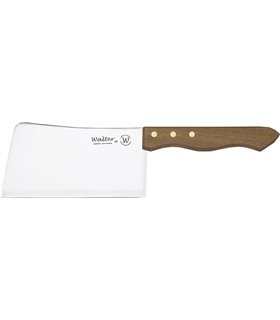 Hachuela De Cocina 16 Cm - Mango Madera, Display