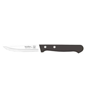 Cuchillo Verduras 10 Cm Con Filo - M.Negro Remache, Estuche 3 Uds