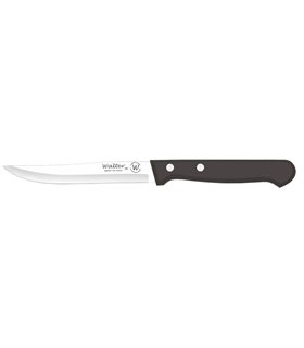 Cuchillo Verduras 13 Cm Con Filo - M.Negro Remache, Estuche 3 Uds