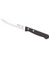 Cuchillo Verduras 13 Cm Con Filo - M.Negro Remache, Estuche 3 Uds
