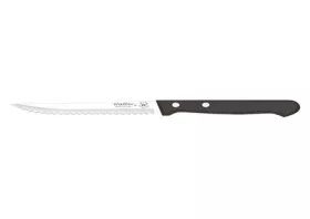 Cuchillo Verduras 13 Cm Con Sierra - M.Negro Remache, Estuche 3 Uds
